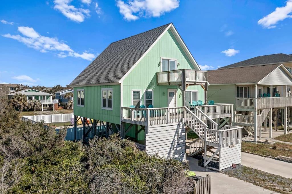 Villa Pool Haven Ocean View Oak Island Exterior foto
