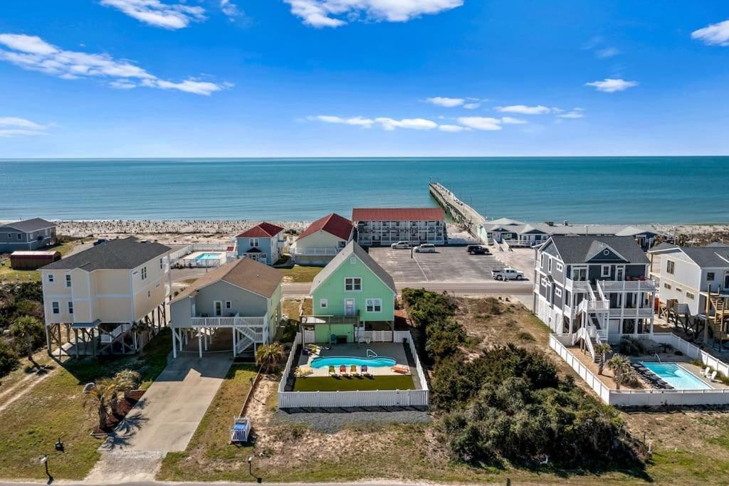 Villa Pool Haven Ocean View Oak Island Exterior foto