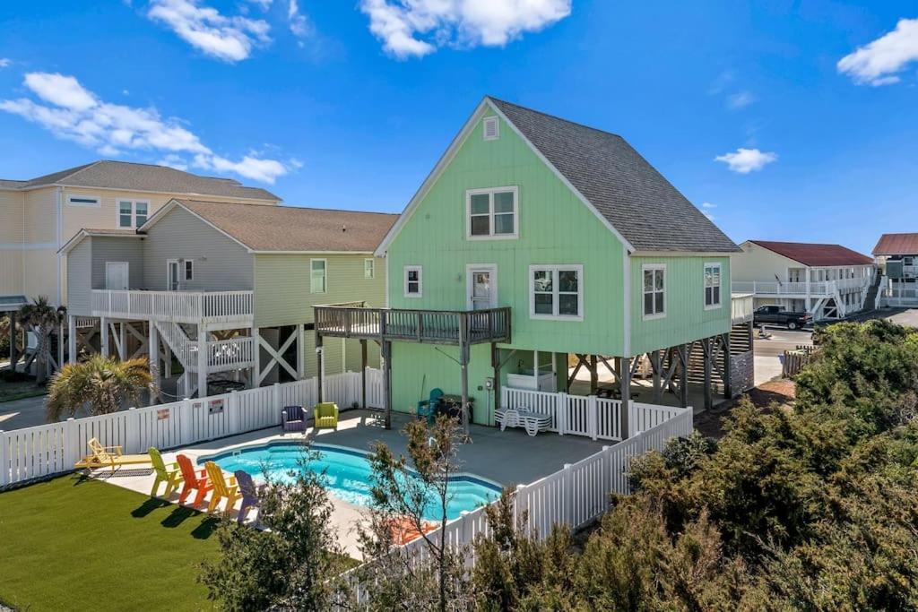 Villa Pool Haven Ocean View Oak Island Exterior foto