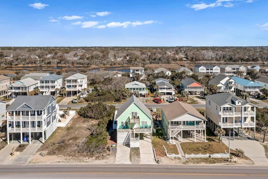 Villa Pool Haven Ocean View Oak Island Exterior foto